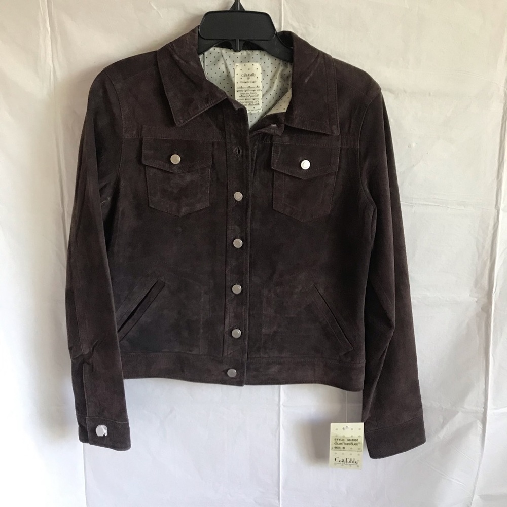 Co&Eddy washable suede classy sporty blazer Jacket
